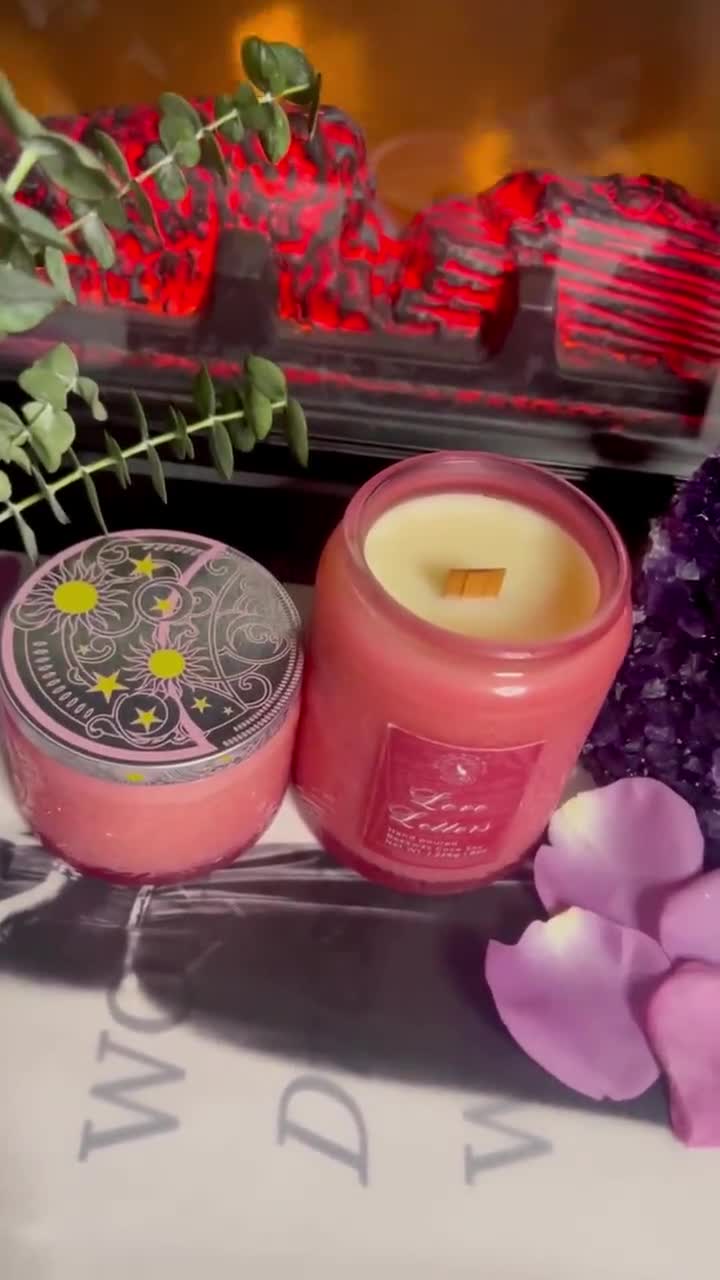 Love Letters Candle | Magnolia Jasmine Orange Blossom | Soy