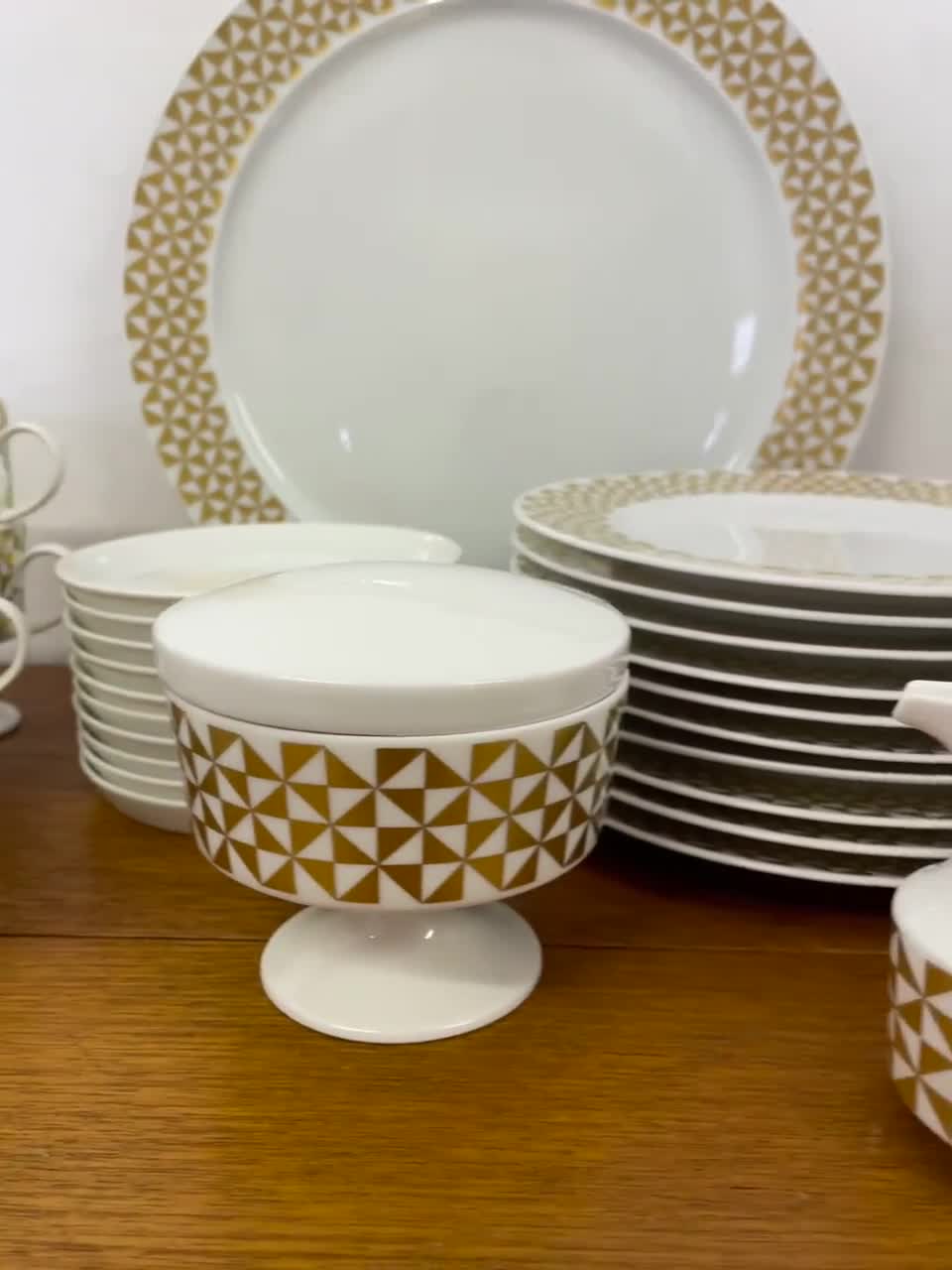 1/32 Rosenthal “composition” Tableware by Tapio Wirkkala Made of