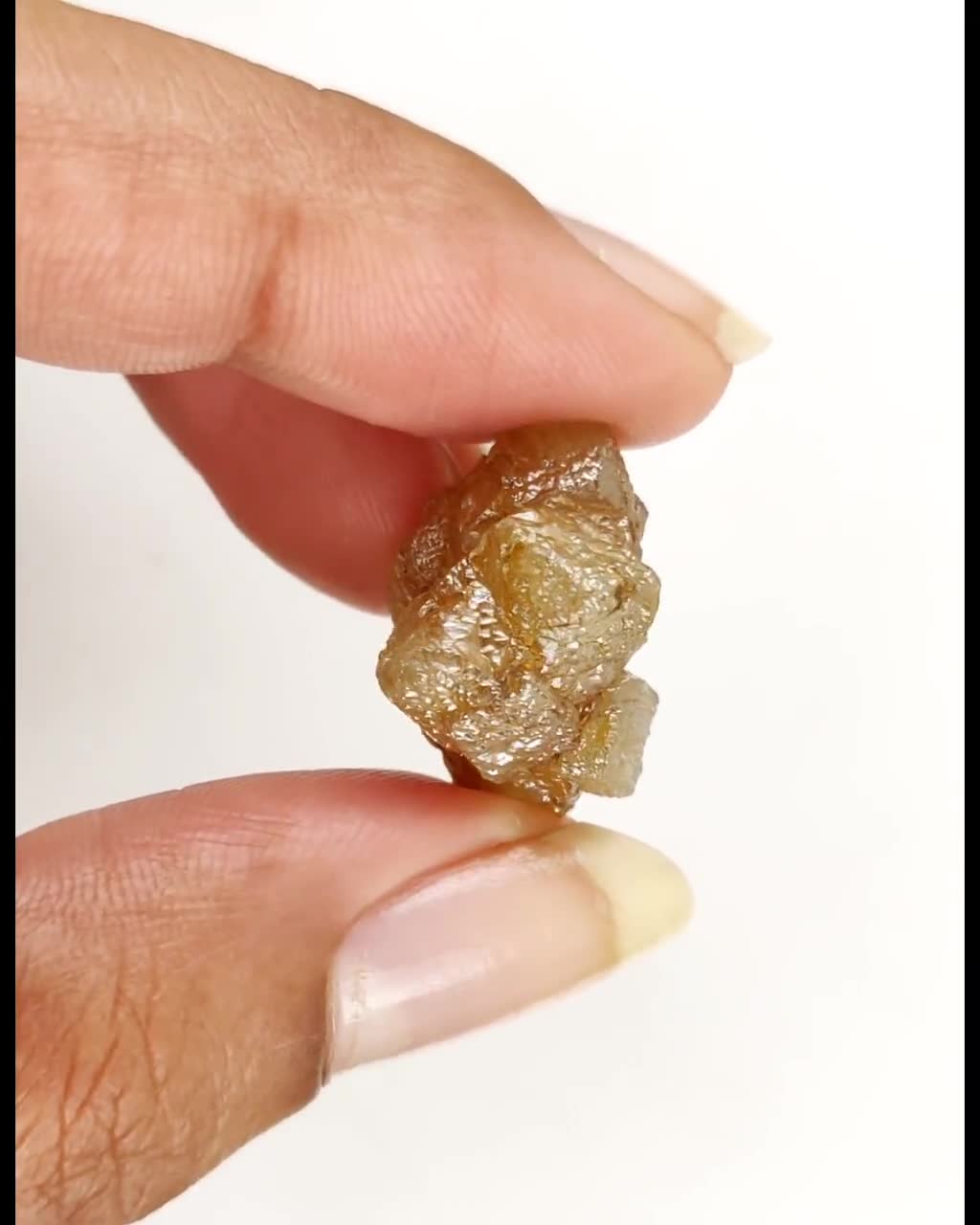 22.88 Ct, 18.2 X 16.0 X 13.6 MM, Natural Loose Rough Diamond Peach