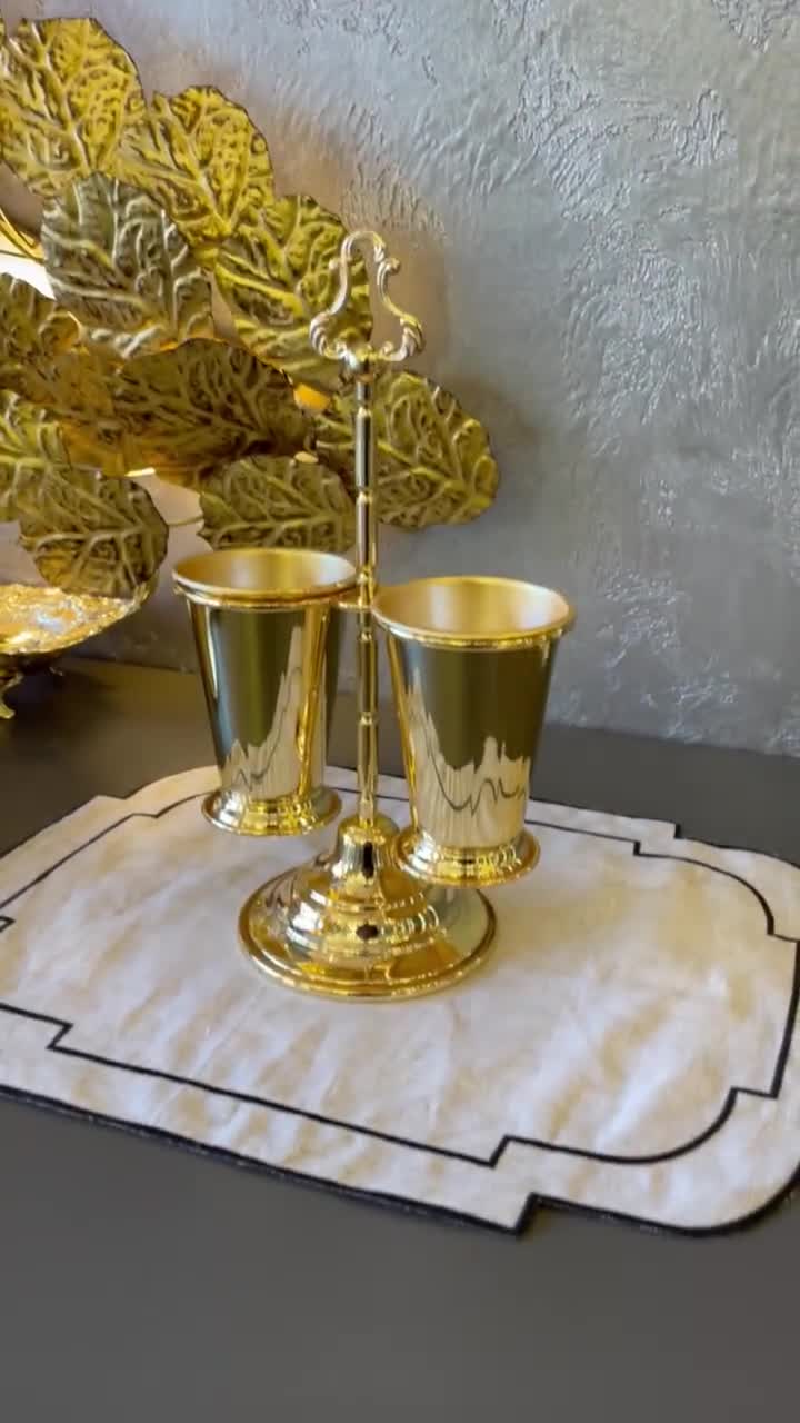 Two Compartment Spoon, Knife and Fork Holder - Knife Holder and Kitchen Tool Organizer for Kitchen Countertops video poster