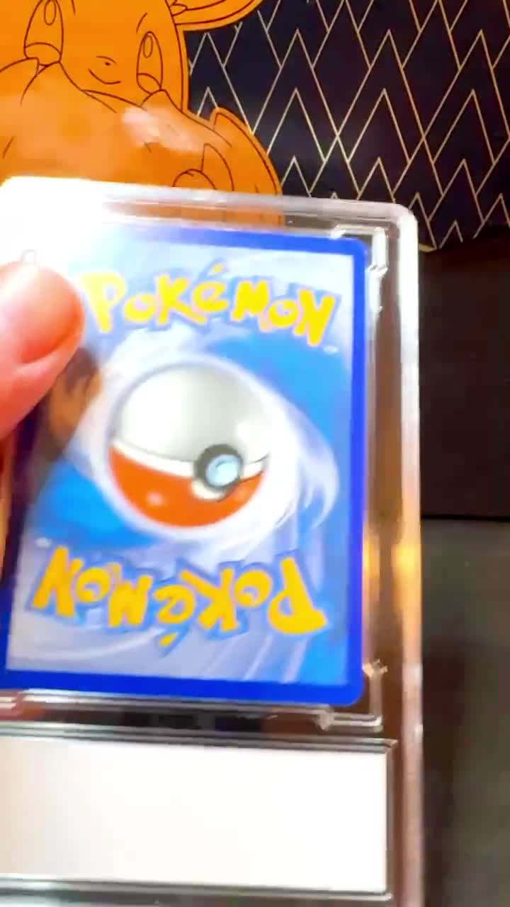 Gengar VMAX · Fusion Strike (FST) #271 Proxy Card + Grading Slab +