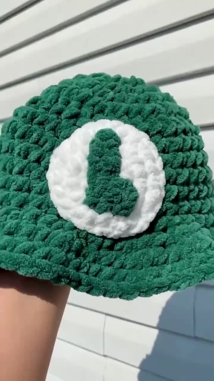 Crochet Luigi Hat Pattern