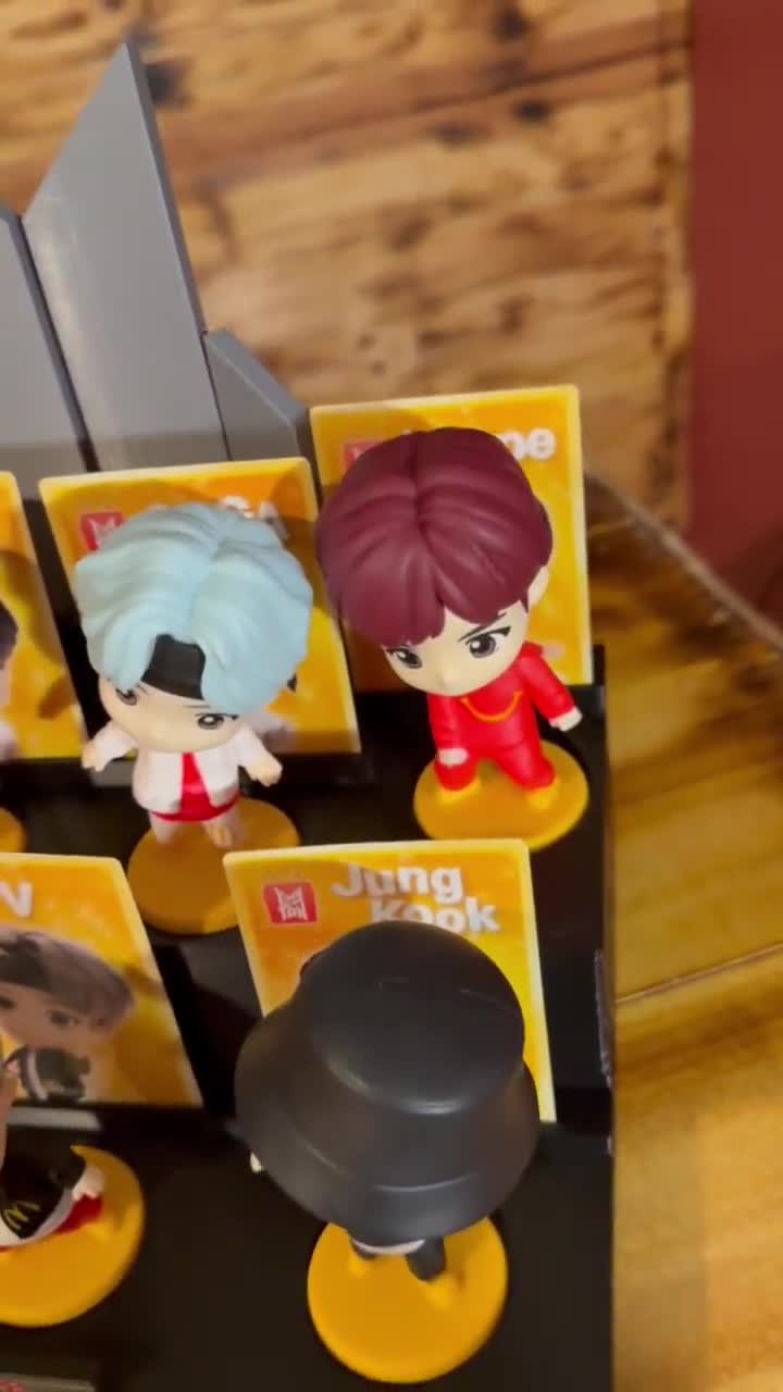 BTS Tinytan Mcdonalds MIC DROP Display Stand - Etsy