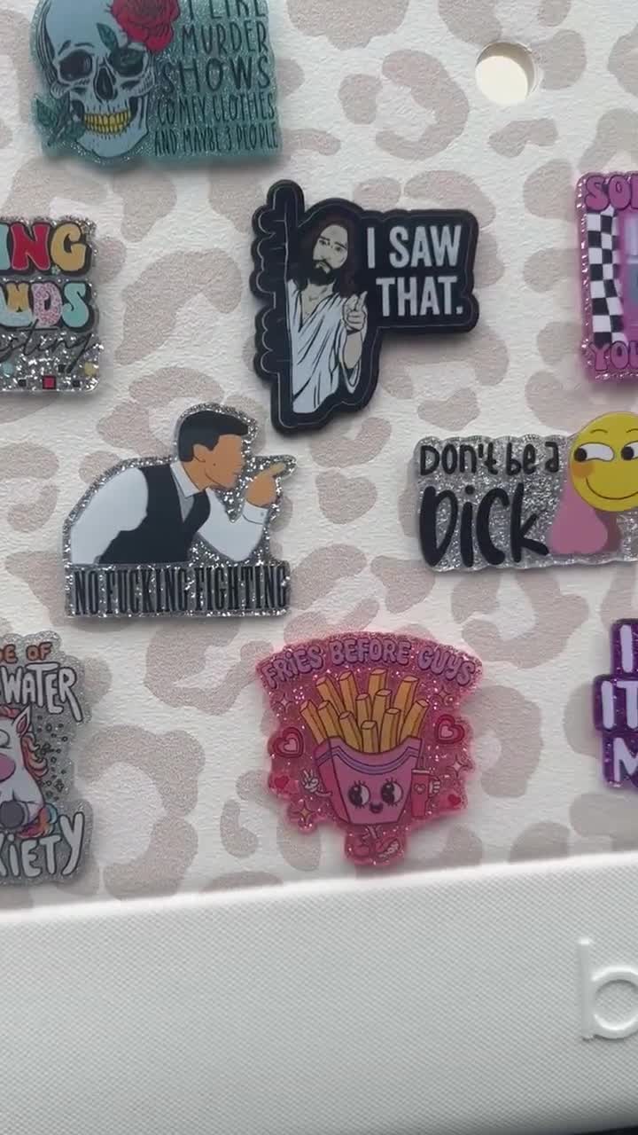 Snarky Bogg Bag Charm: Funny Inappropriate Beach Bag Pop In Bit video poster