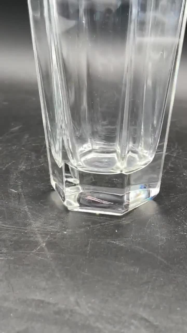 Tiffany & Co. Frank Lloyd Wright Hex Crystal Vase | Vintage Art