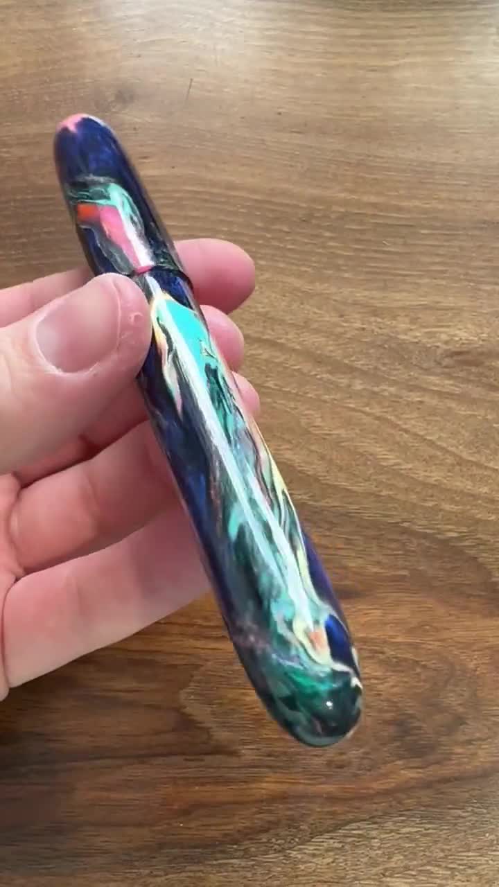 Handmade 'End of Line' Fountain Pen, luxury collectable pen video poster