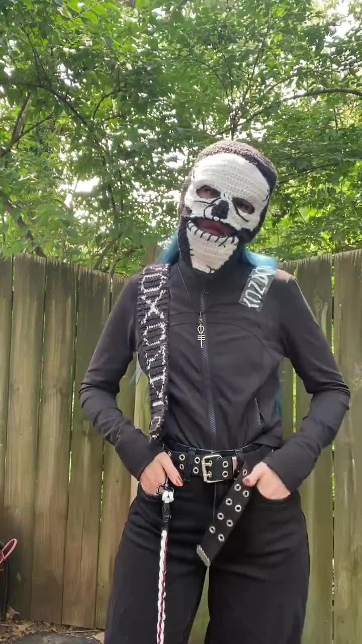 Twenty One Pilots Inspired Breach Mask | Crochet Skull Beanie