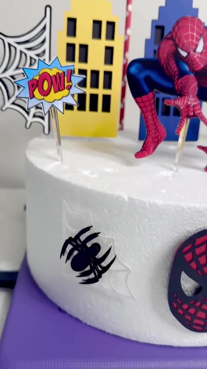 Spider Man Cake Topper video poster