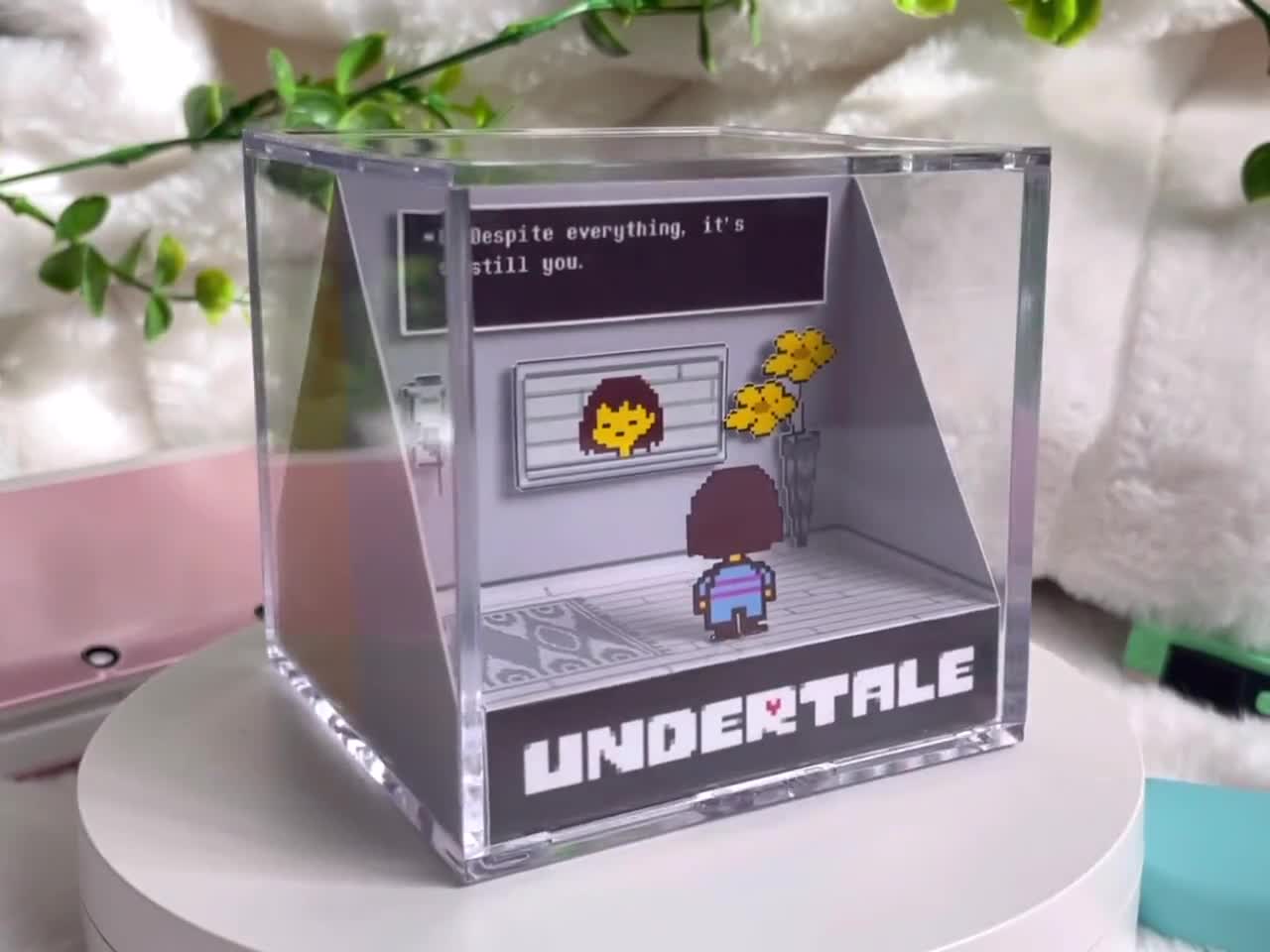 Undertale Double Sided 3D Diorama Cube/Shadow Box - Undertale Home -  Despite everything, it’s still you