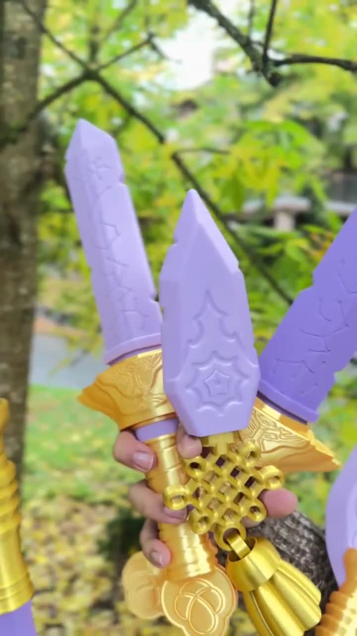 Mir-a Schwert / Glaive Spear 60 Cm Für Kpop Demon Hunters Cosplay – Anime Waffe Requisit
