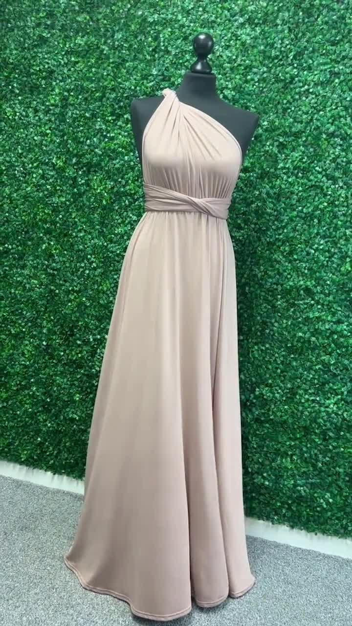 twist top bridesmaid dress Sahara Khaki - Mens Casual Shoes