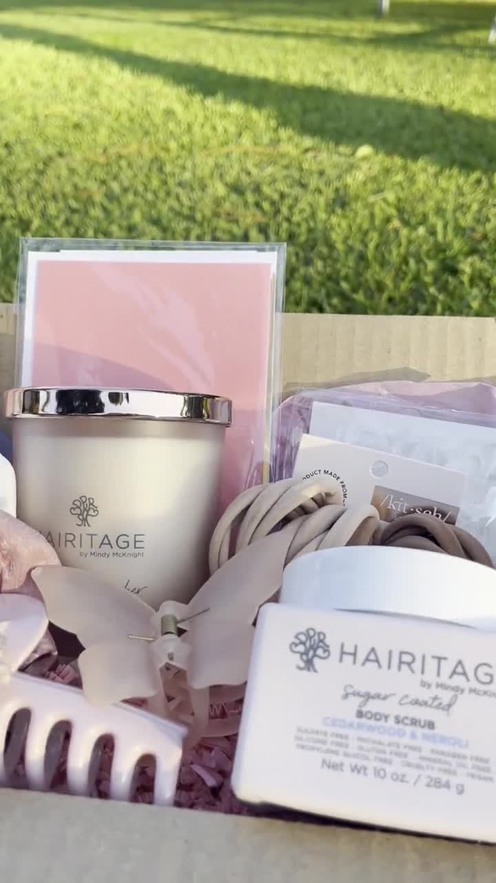 Beauty Box Hairitage / Kit Self Care / Salute e Benessere / Regali per Donne  / Kit Rilassamento / Beauty Box Rosa -  Italia