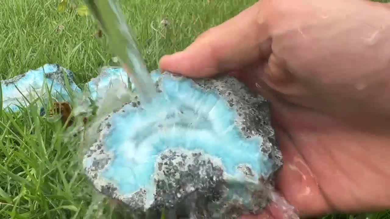 Rough AAA Highest Quality Larimar Directly From Larimar Mine,aaa