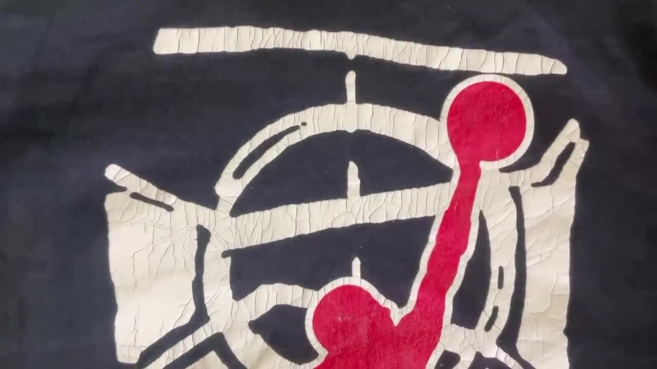 Koszulka Air Jordan z lat 90., Nike, wyprodukowana w USA, rozmiar XL video poster