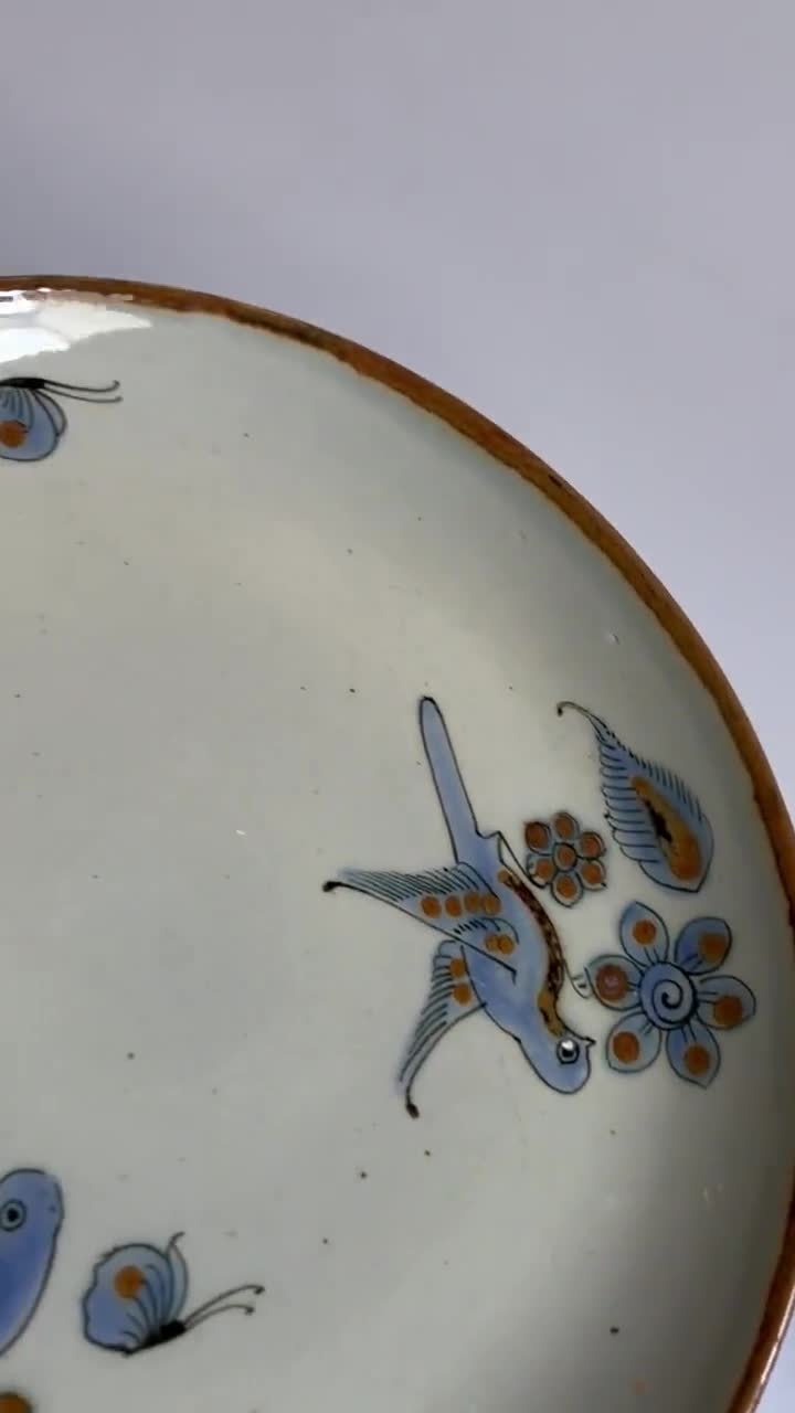 Vintage Ken Edwards Tonala Pottery Platter: El Palomar Mexican