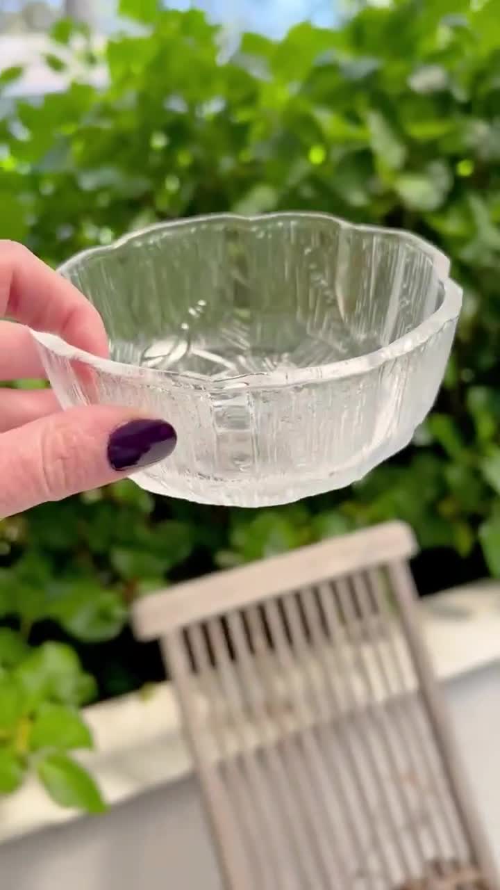 Mikasa | by Hoya | Crystal Ice Glass Bowls | Set of 4 | Dessert