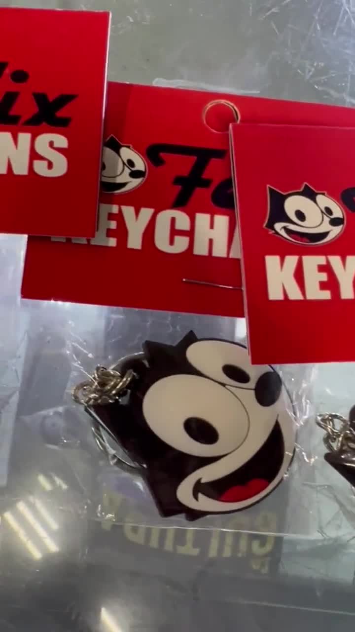 Felix the Cat Key Chain - Etsy