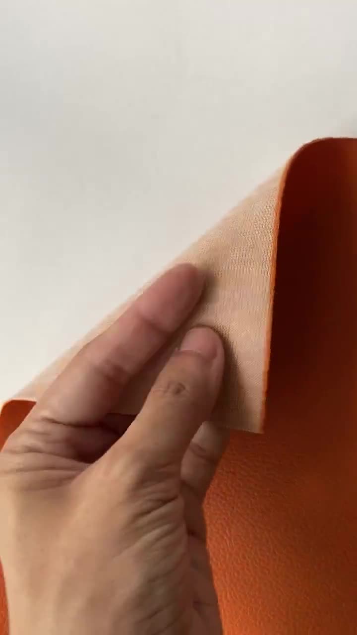 Burnt Orange Vegan Leather Fabric for Upholstery Faux Leather Fabric in Cow  Skin Pattern Matte Finish -  Denmark
