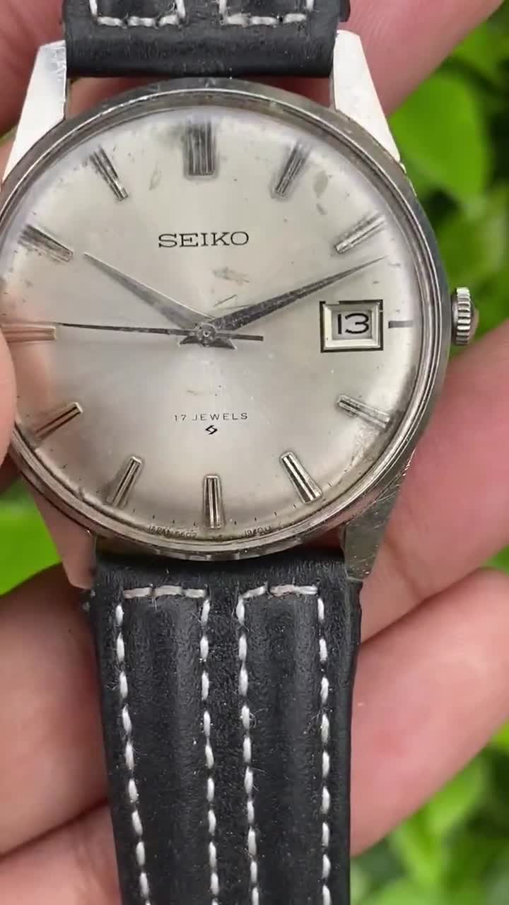 Vintage Rare Jan 1971, Dress Seiko Manual Japan Made 6602-1990