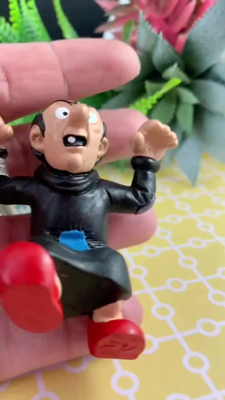 Schleich Peyo Gargamel and Azrael Figures – Vintage Smurfs Villain