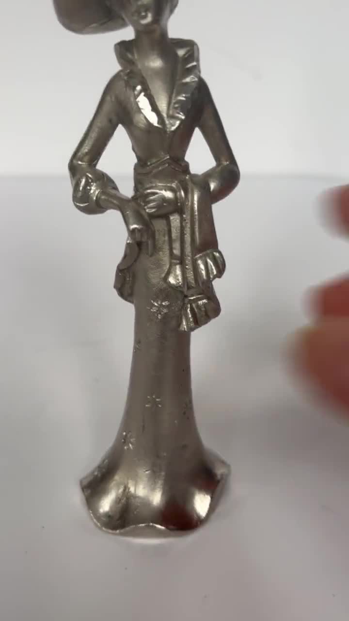 ヴィンテージ イタリア ピューター 置物 – ペルトロ チェゼッラート ア