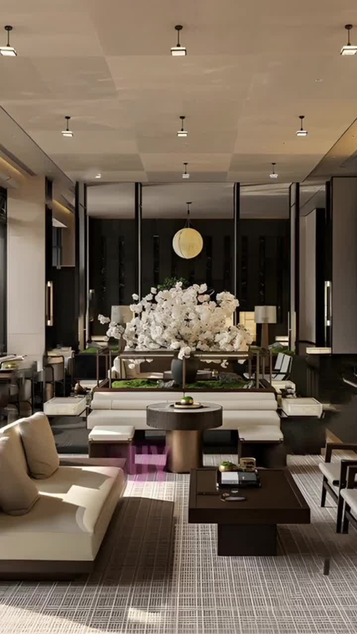 NEW! UPDATED 74 Hotel Lobby Set A - Sketchup 3D Hotel Lobby