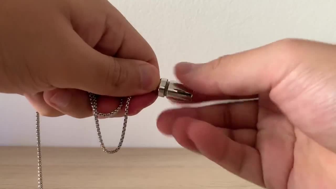 Smallest Cocktail Shaker Ever (Necklace)