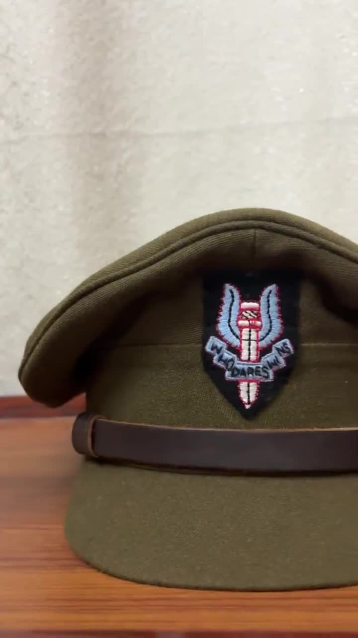 イギリス陸軍将校用ピークキャップのレプリカ - 全サイズ - Etsy 日本