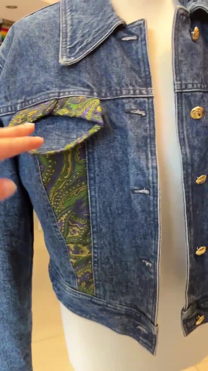 【アーカイブ】MOSCHINO JEANS 花柄 パッチワーク 転写 ジャケット アーカイブ】MOSCHINO JEANS モスキーノ ジーンズ 花柄 パッチ