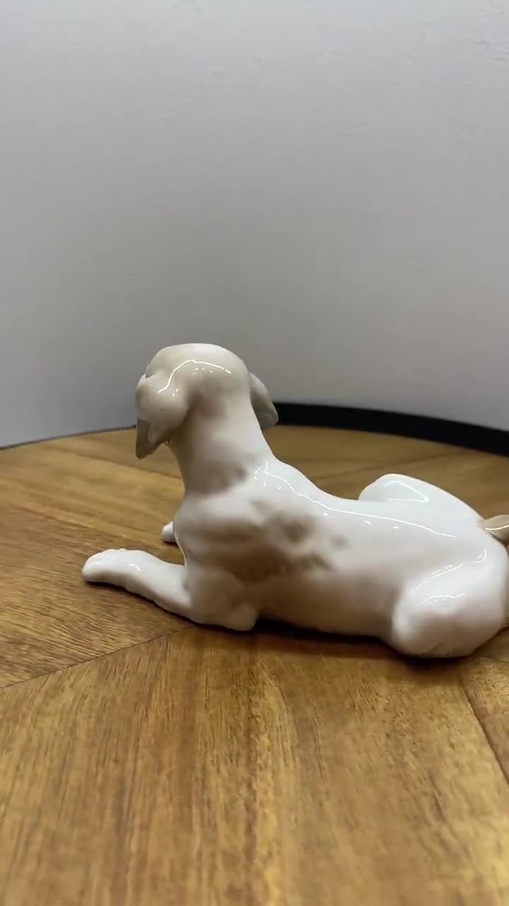 NAO by Lladro 磁器製犬置物 – ヴィンテージスペイン製コレクターズ