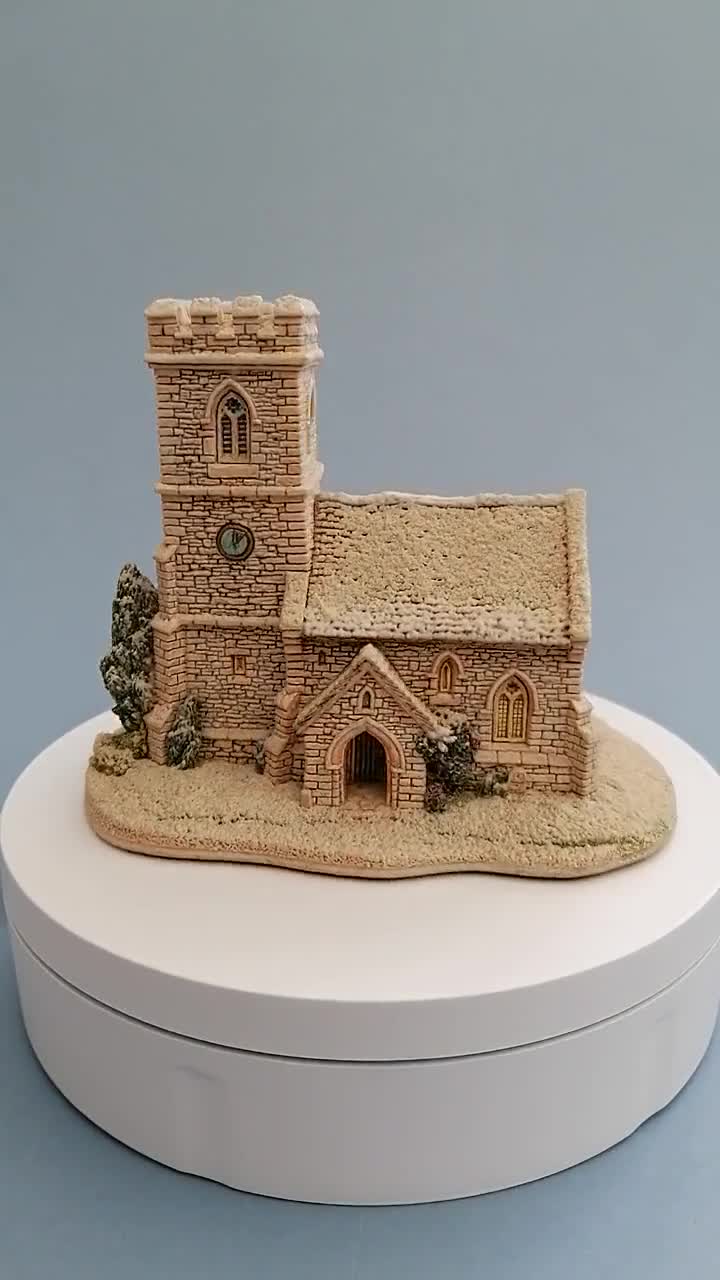 Lilliput Lane St Josephs Church Model, From the Christmas