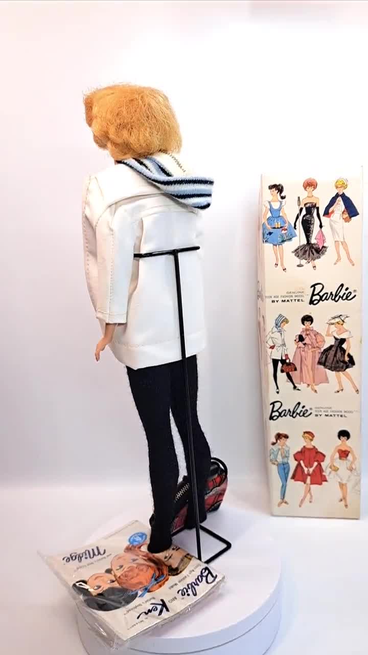 Barbie Vintage 1962 'Bubble Cut' Blonde – Mattel Fabriqué Au Japon