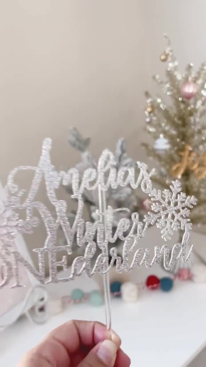 Glittery Snowflake One Cake Topper Winter Onederland Cake Topper Snowflake  Cake Decorations One Cake Topper 1st Birthday Snowflake Birthday  Decorations Onederland 1st Birthday Girl Decorations – Homefurniturelife  Online Store