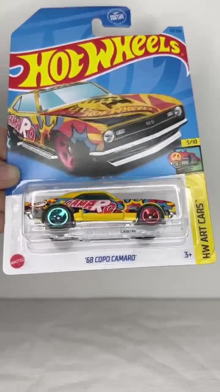 Hot Wheels 68 Copo Camaro 63/250 HW Art Cars 5/10 - Etsy