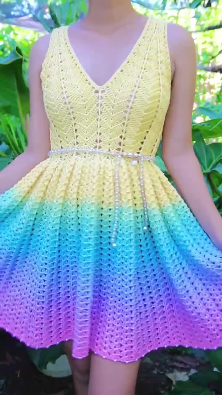 PATTERN: Crochet Dress for Kids