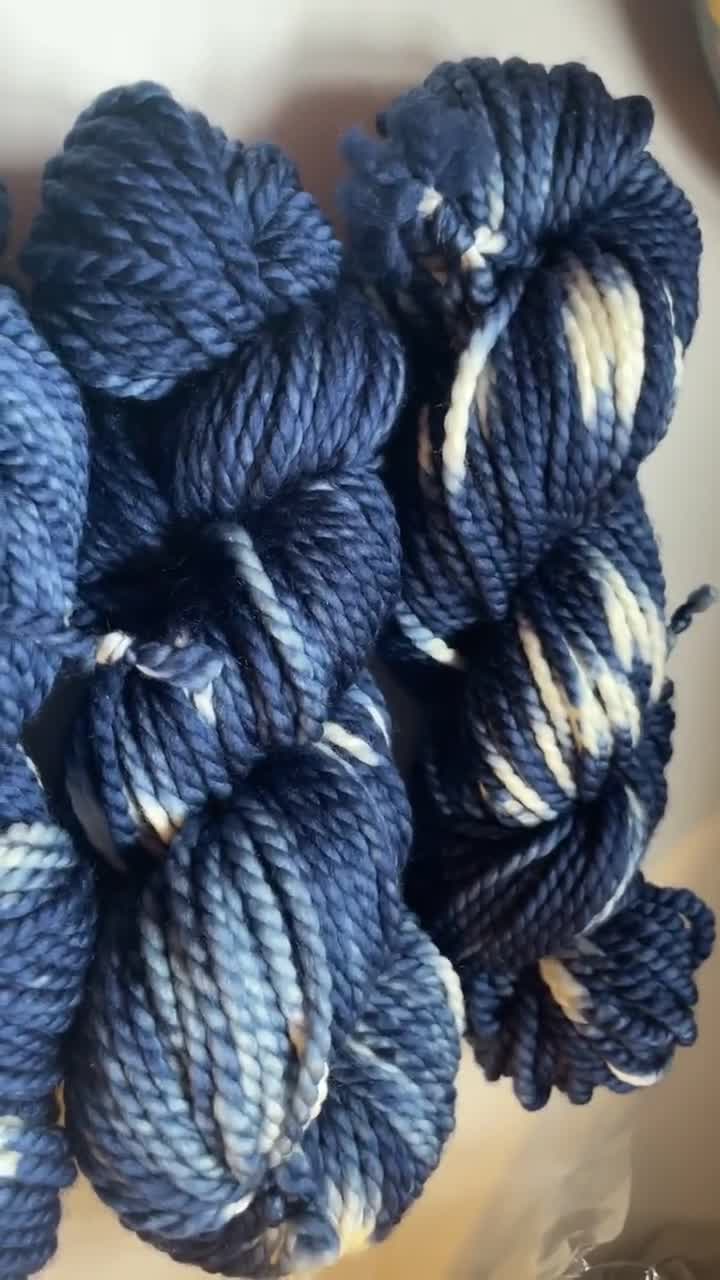 【BAON】[unisex] Lupefe wool color knit Amazon.com: Soft Chenille Blanket Chunky Yarn Multi Blue