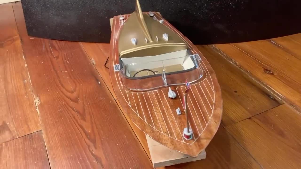 1/10th Scale 1955 Chris Craft Cobra - RC Boat Model 3D Print