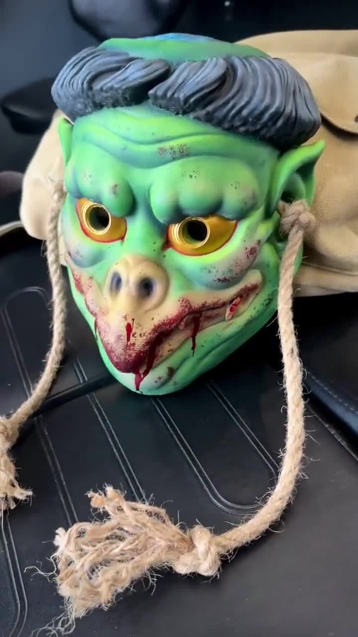 Kappa Mask Hand-painted Japanese Yoka - Etsy