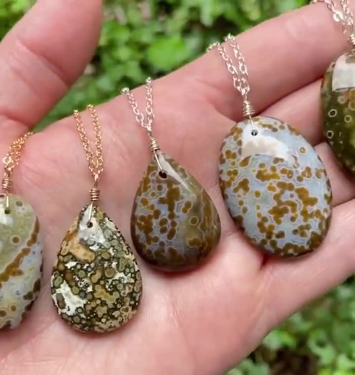 Ocean hot sale jasper jewelry