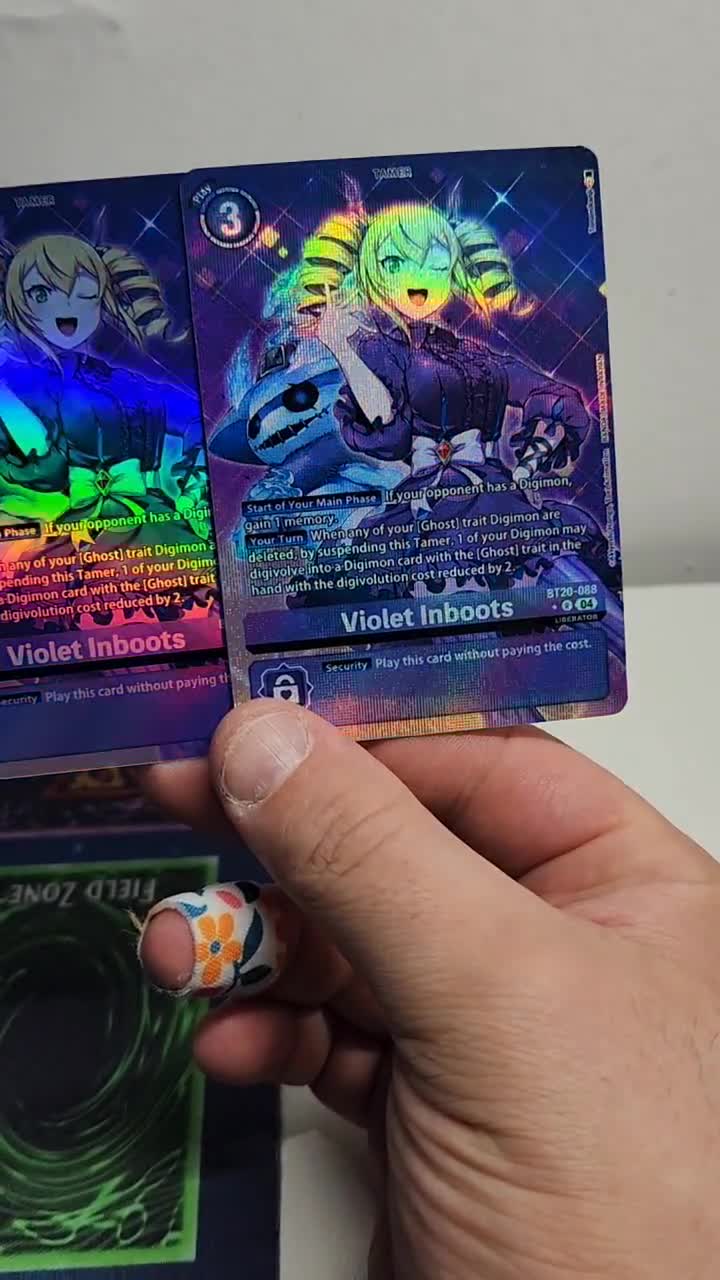 デジモンカード ヴィオレット・インプルーツ BT7-088 Digimon Card Violet Inboots BT20-088 R Parallel Japanese DHL
