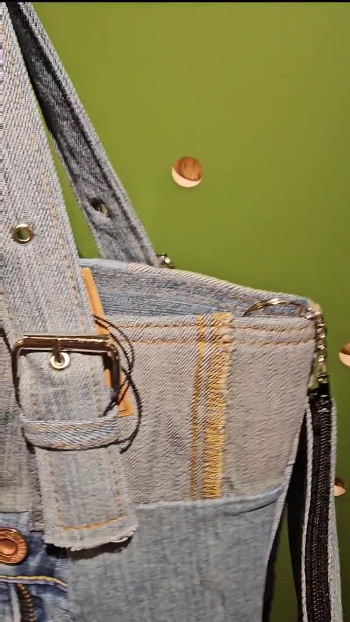 CASUAL Patchwork TOTE Denim Bag (l.13