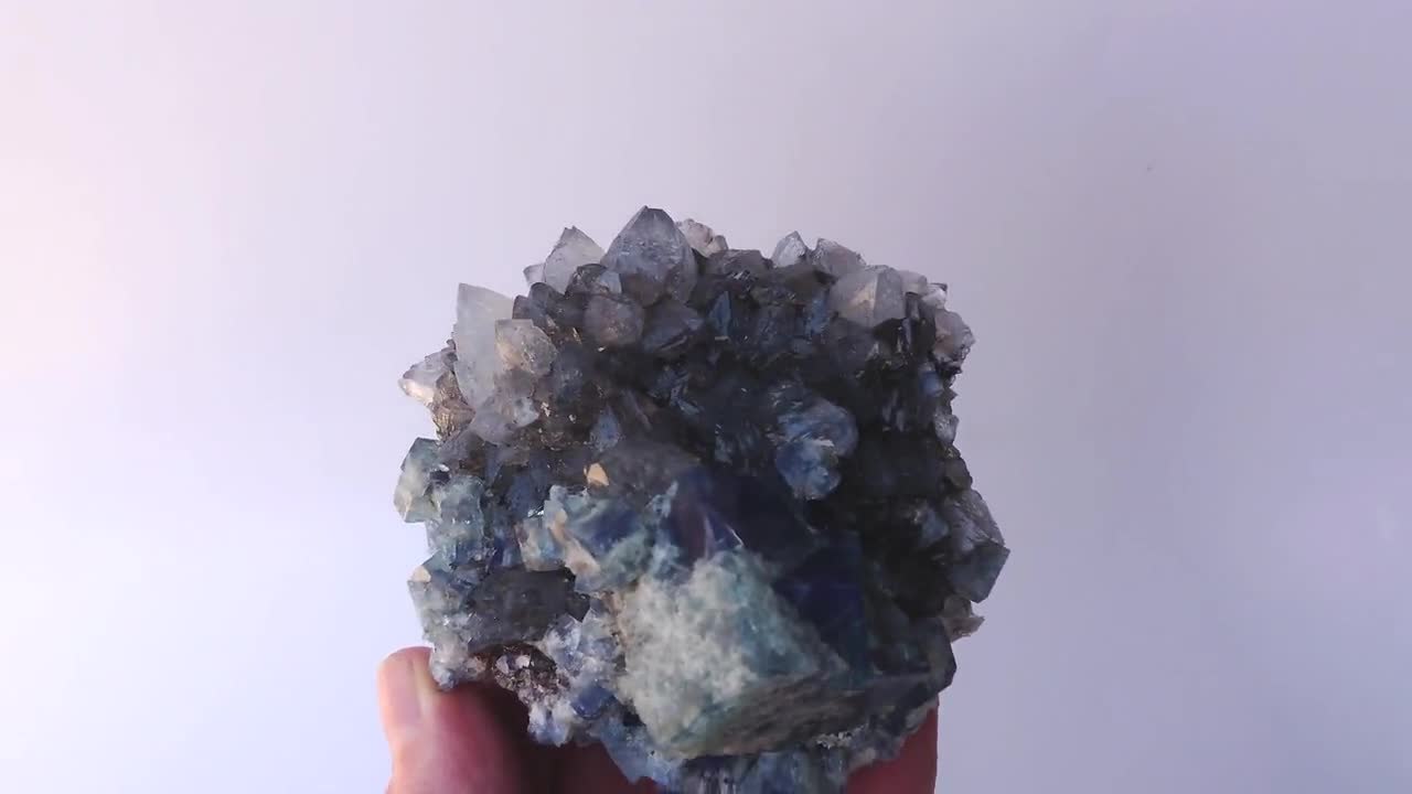 FLUORITE Supernova pocket, Diana Maria Mine イングランド