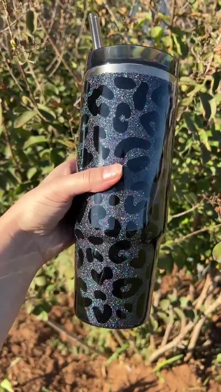 sparkly stanley cup cheetah｜TikTok Search