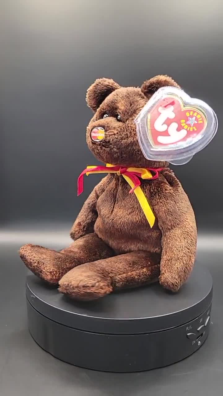 Authentic TY Beanie Baby Mastercard Beanie Bear - Etsy