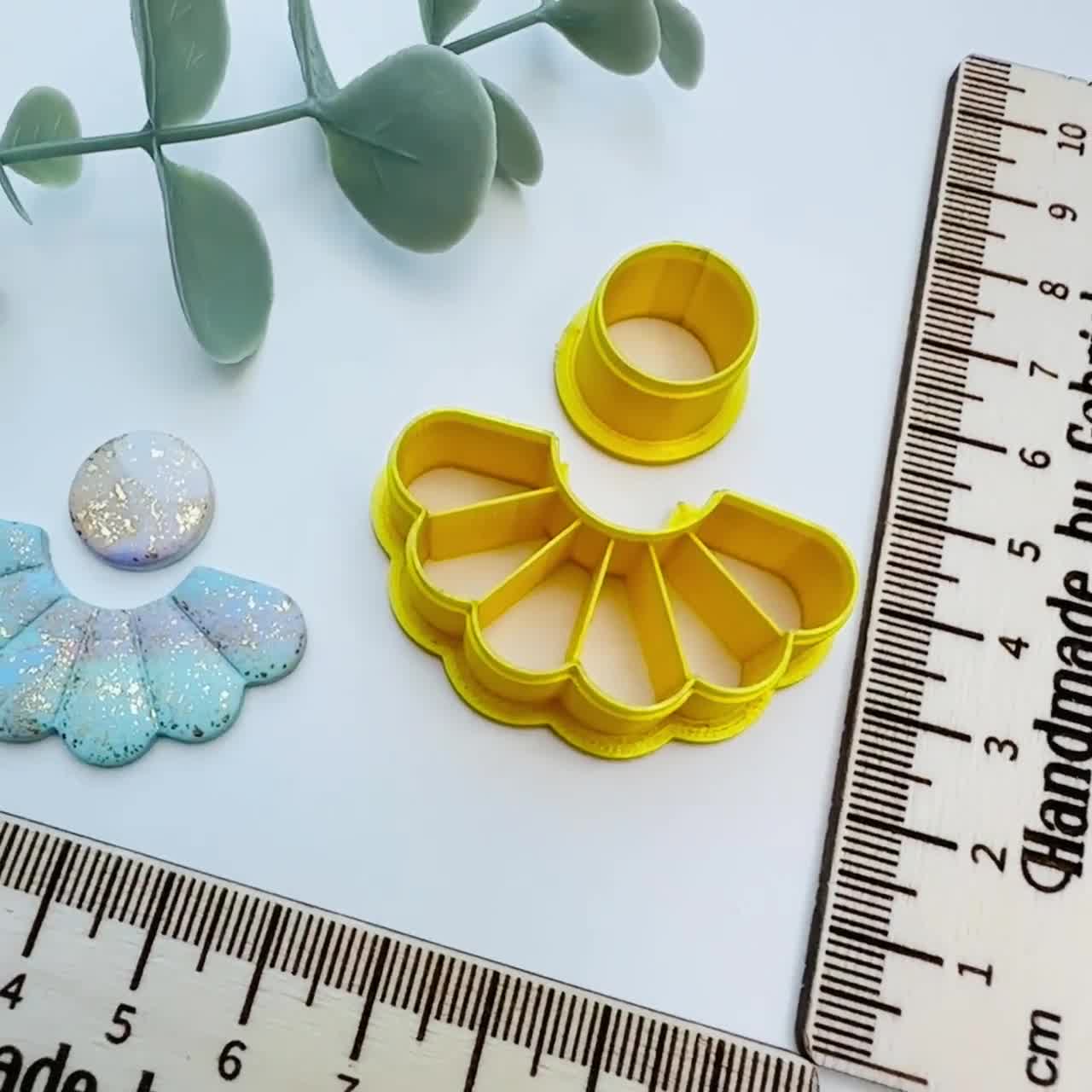 Polymer Clay Cutter Set Daisy, Polymer Clay Accessories, Clay Cutter 