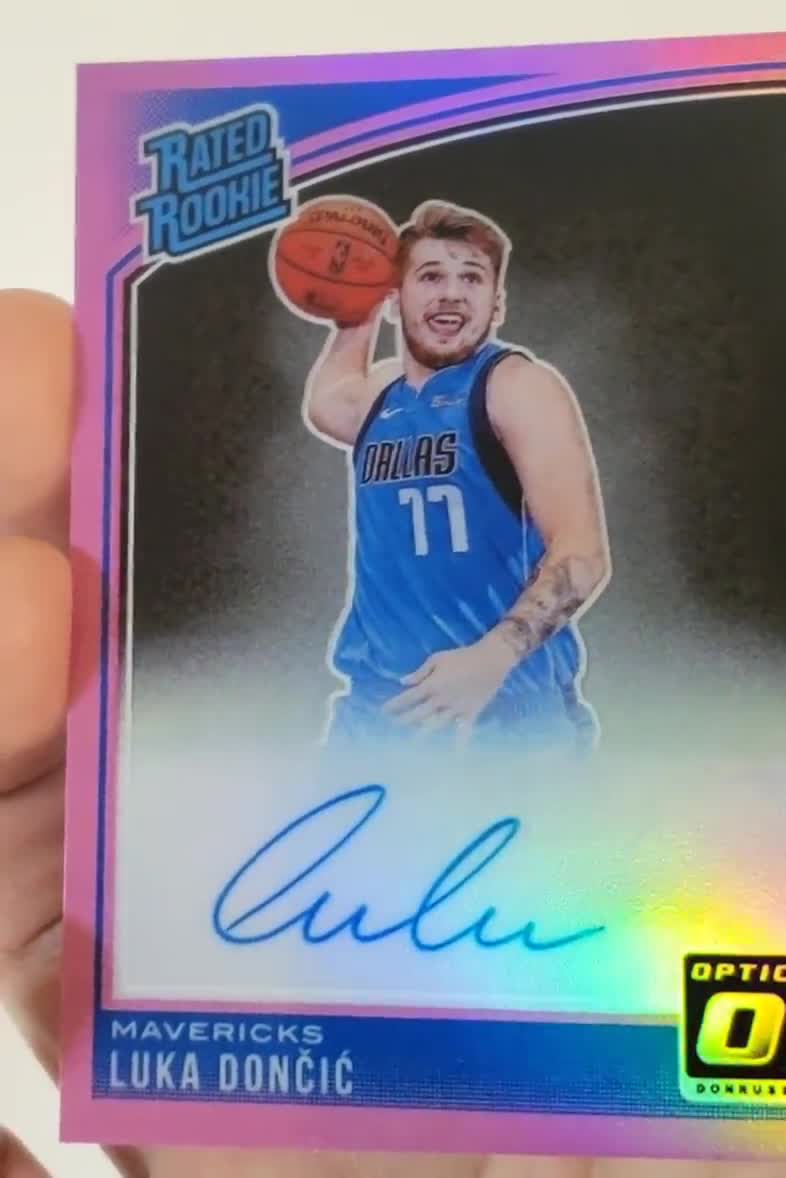 Luka Doncic Rookie Rc PSA 10 Donruss Rated Rookie Dallas