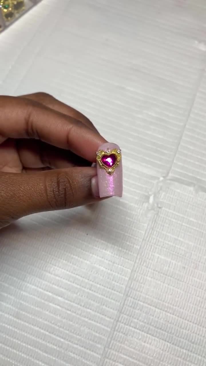junk nails with letters and charms｜TikTok Search
