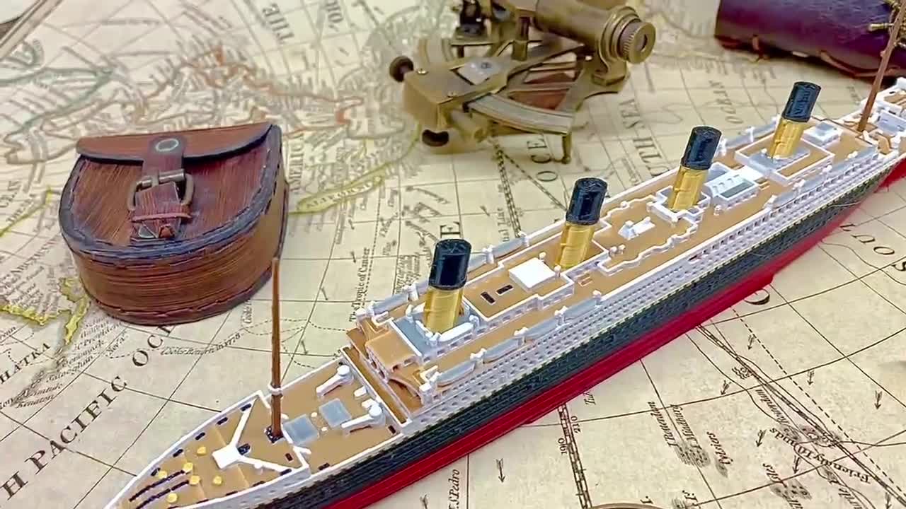 タイタニック TITANIC まとめ売り タイタニック号の惨劇を再現した模型船コレクション：RMS