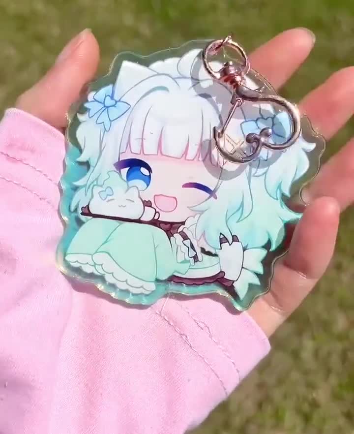 Vtuber Maid Mint Fantome 3inch Holographic Acrylic Keychain - Etsy Vtuber Maid Mint Fantome 3inch Holographic Acrylic Keychain - Etsy