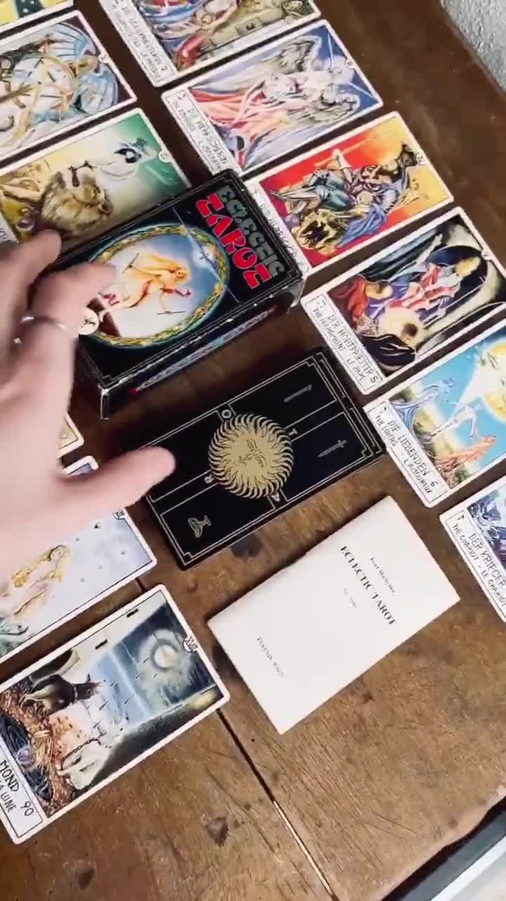 ECLECTIC TAROT 1986 First Edition | Vintage Rar Deck of Cards
